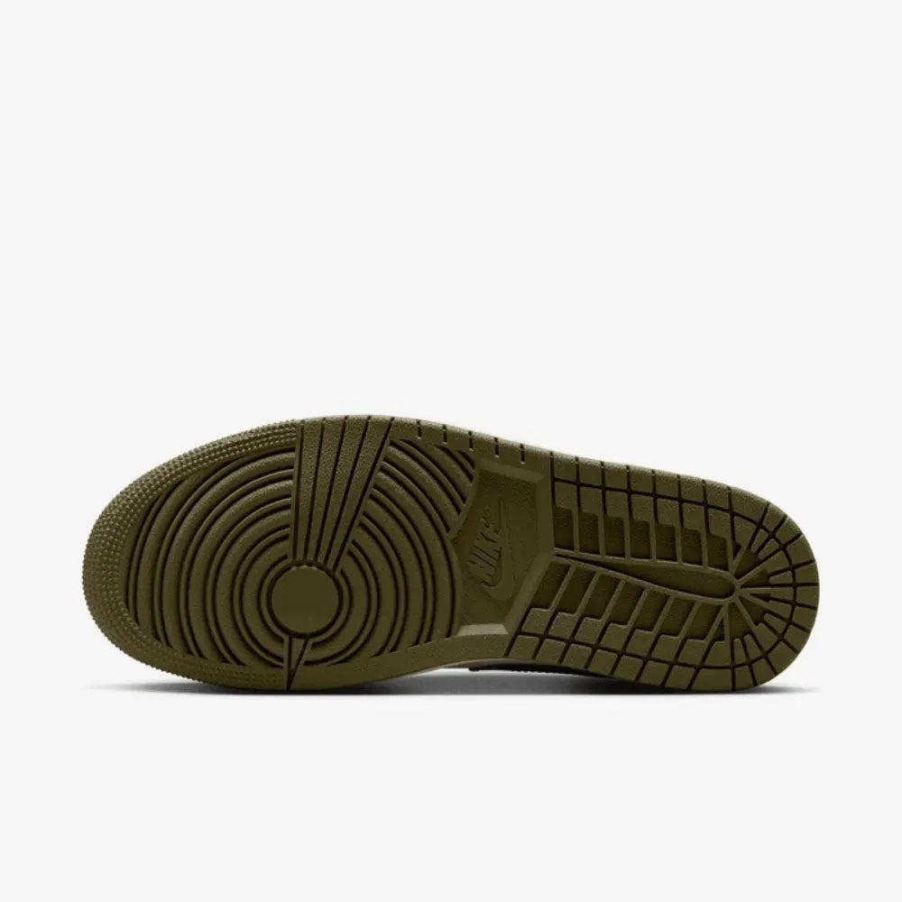 Nike Air Jordan 1 Low Sail Coconut Milk Medium Olive