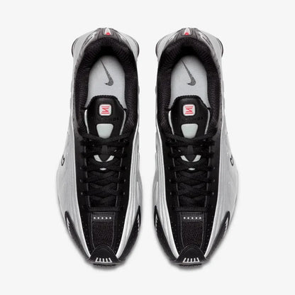 Nike Shox R4 Negro Plata Metalizado