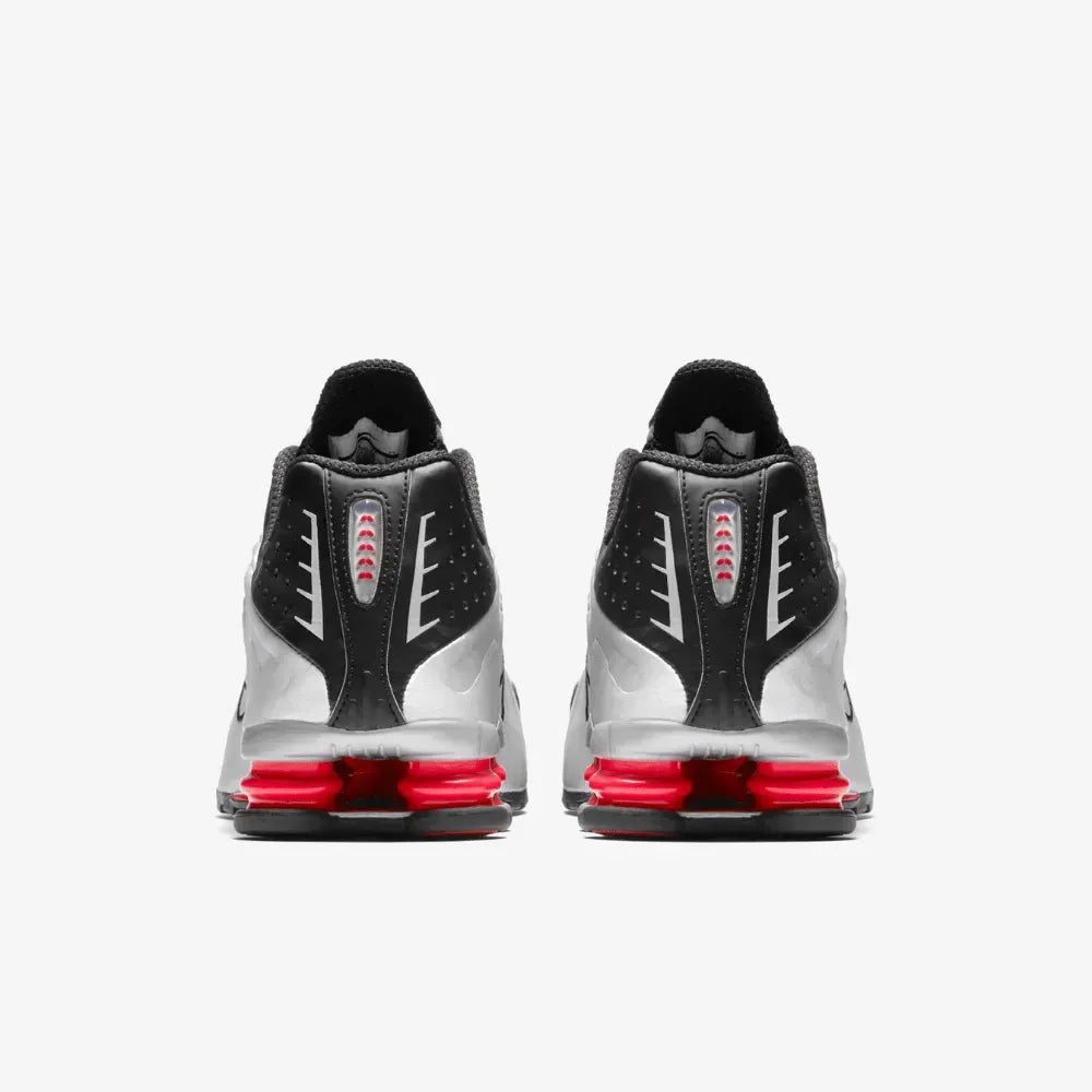 Nike Shox R4 Negro Plata Metalizado
